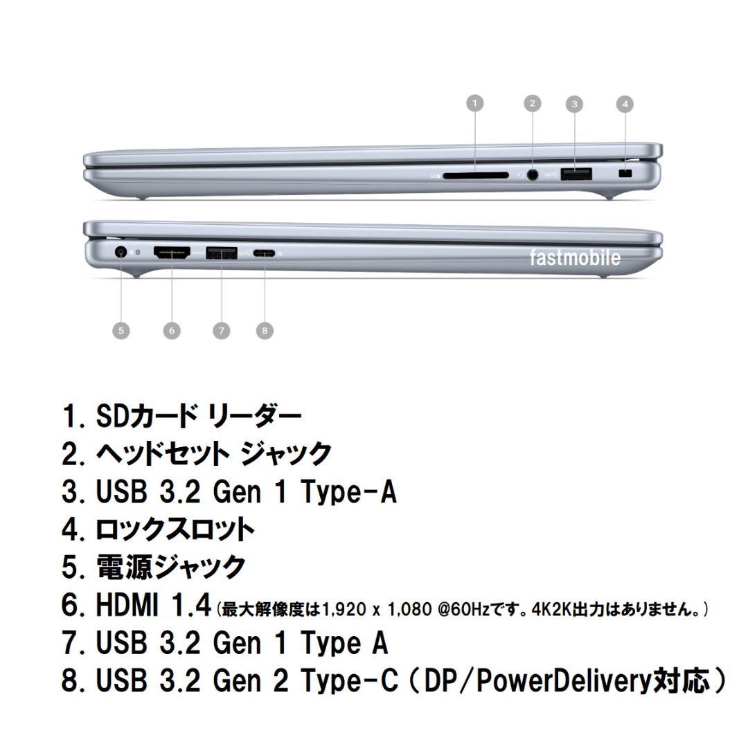新品 DELL Inspiron14 Ryzen7 8840U/1TB/16G