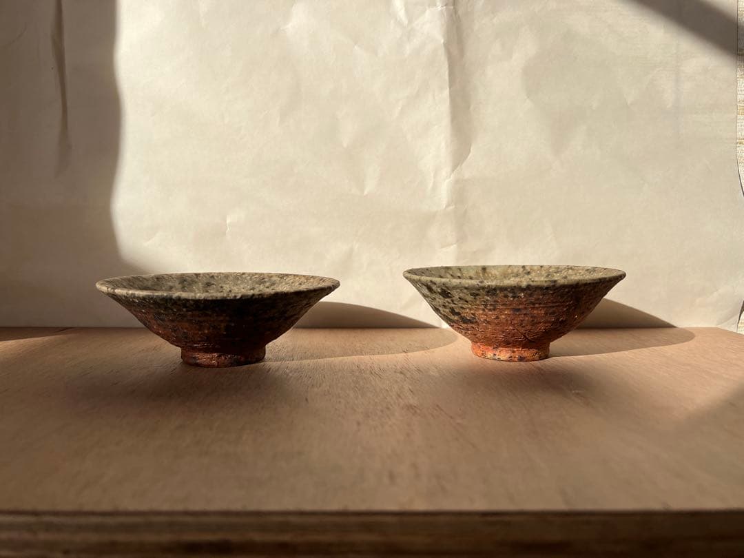 竹下鹿丸　焼き締め　小鉢2個セット