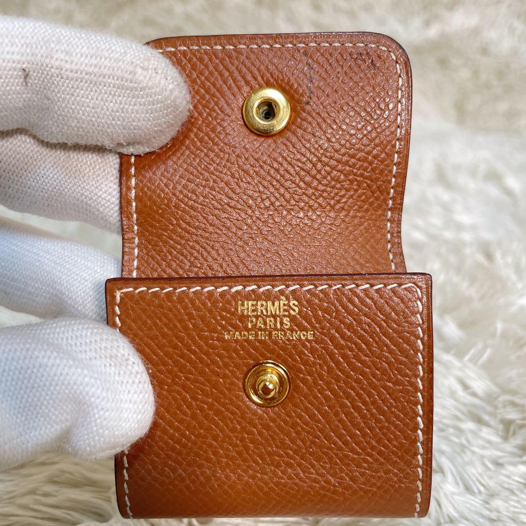 HERMES エルメス レザー 付箋ケース ヴォーエプソン ヴィンテージ