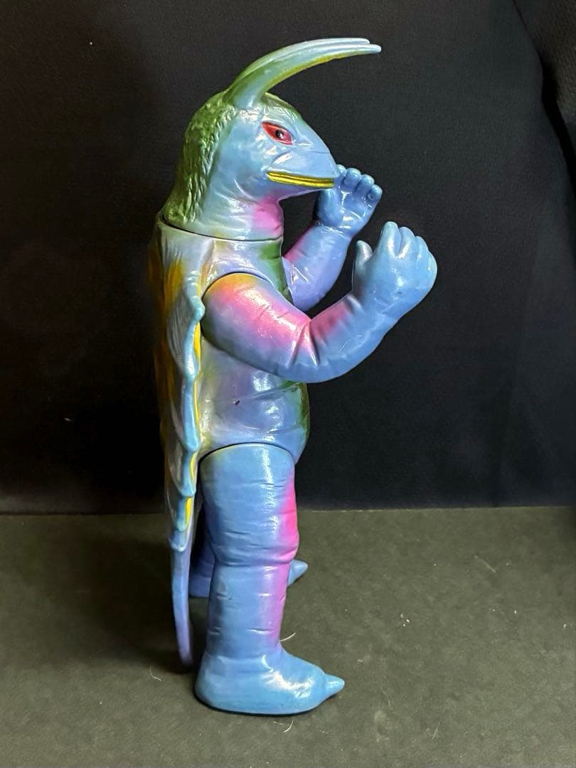 【当時物】■アクリオン ソフビ 宣弘社 アーク / シルバー仮面ジャイアント怪獣