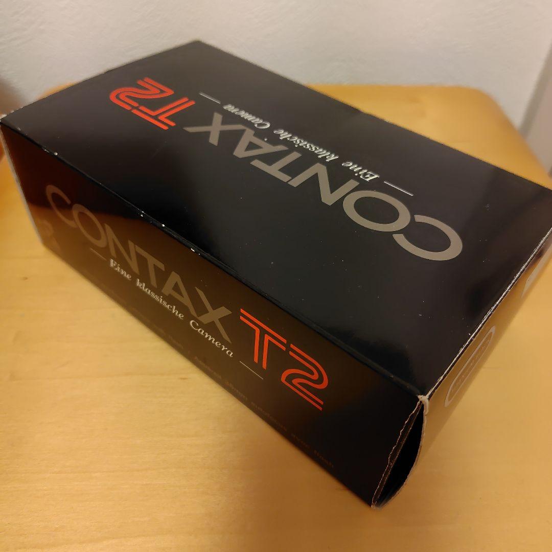 CONTAX T2 　箱（内箱・外箱）とマニュアル　/ 本体なし