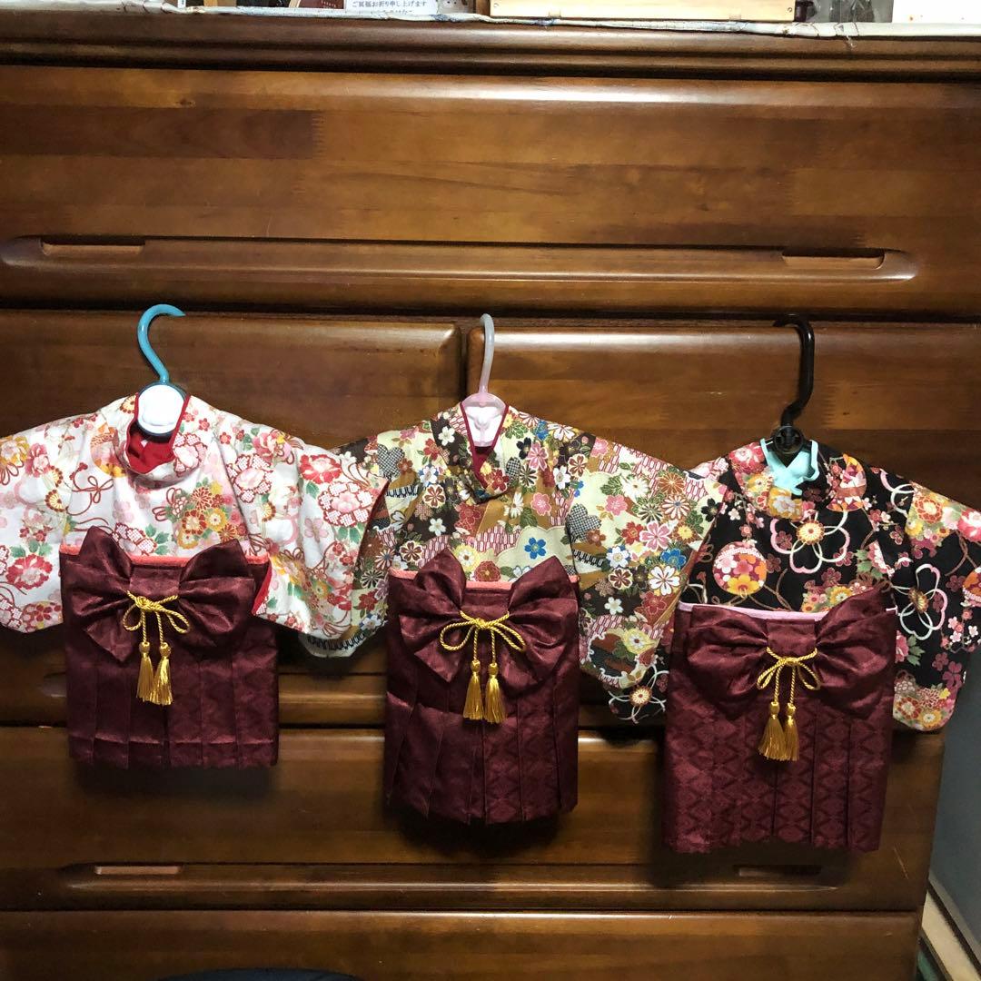 chiro　着物✖️2着　袴✖️3着
