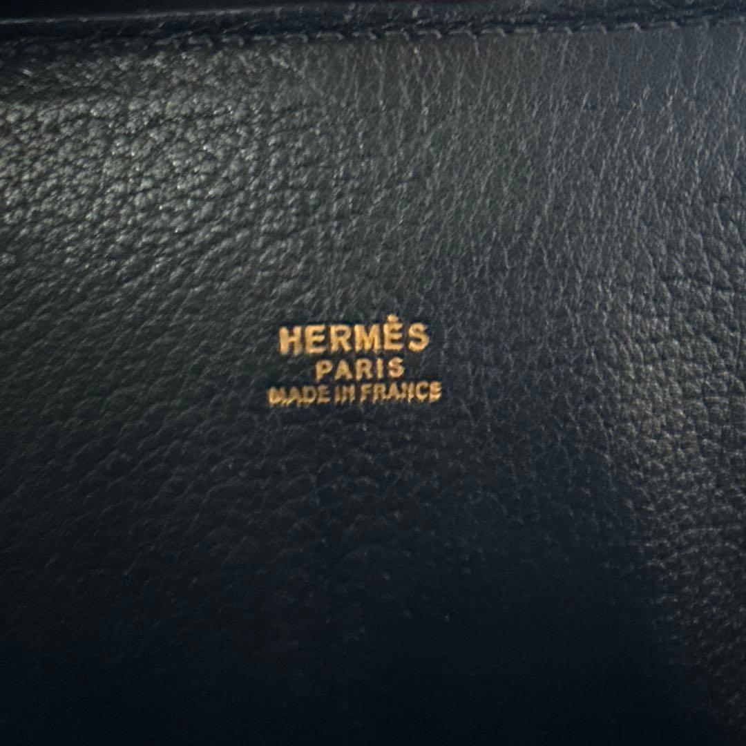 HERMES エルメス ボリード35 ブラック