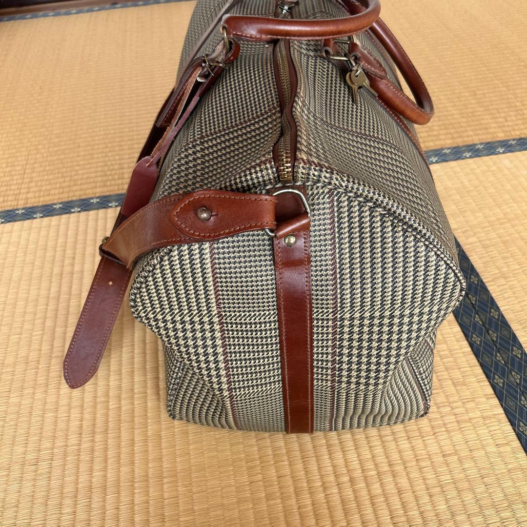 Polo Ralph Lauren チェック柄 ボストンバッグ　極美品