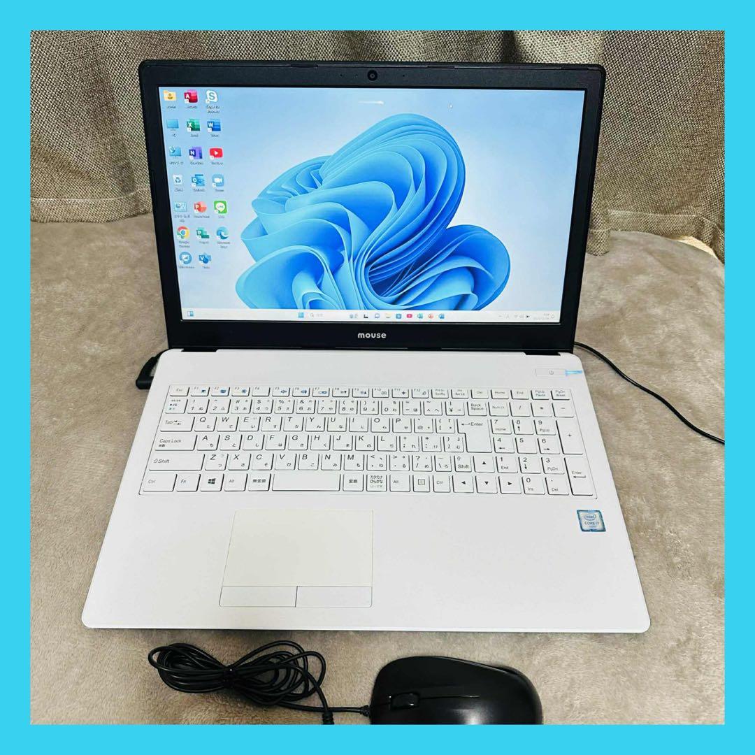 S200 Mouseノートパソコンi7メモリ8G高速SSDサクサクWin11