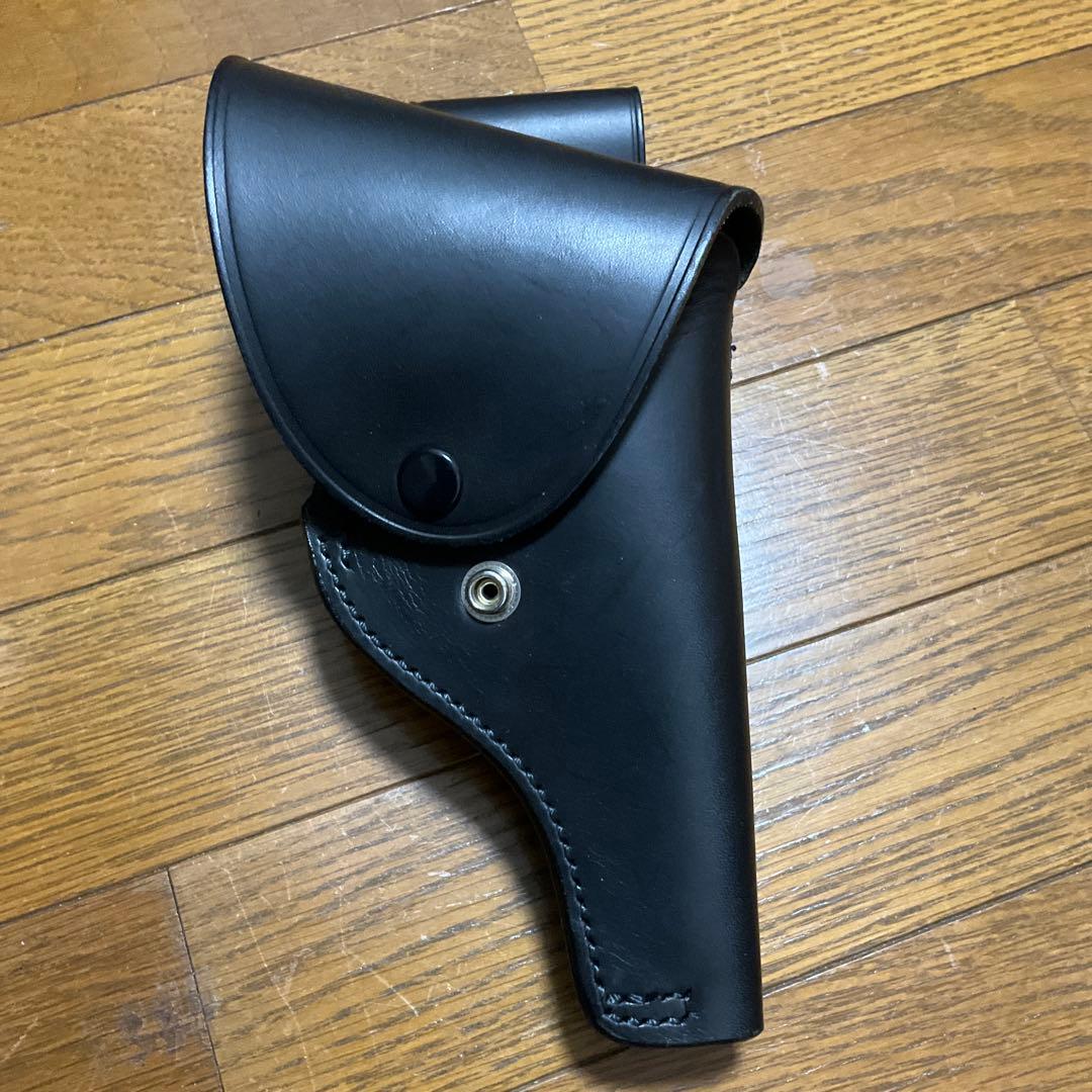 ニューナンブ レザー ホルスター 77.BYMS ブラック