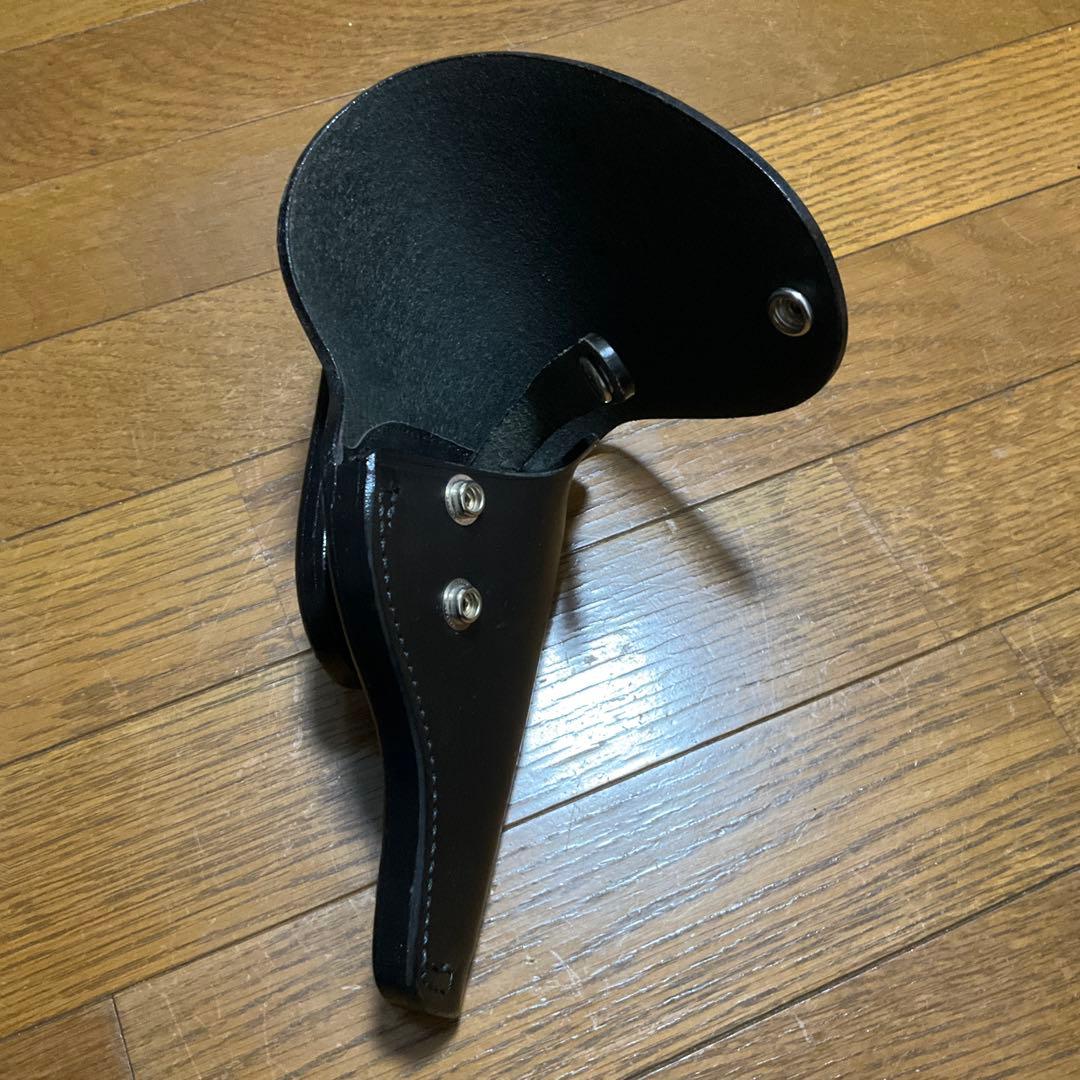 ニューナンブ レザー ホルスター 77.BYMS ブラック