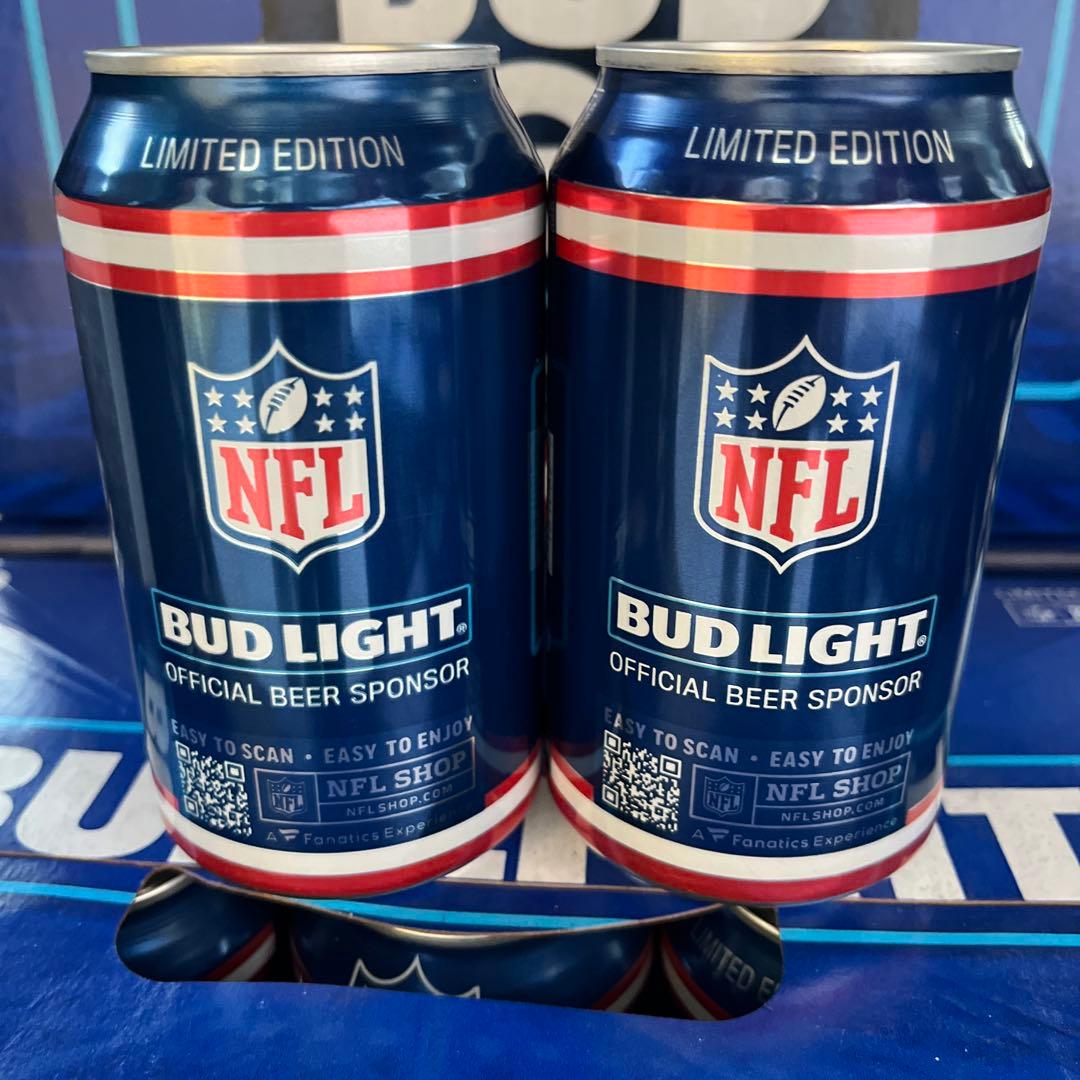 Bud Light NFLリミテッドエディション 30缶✖︎２ケース