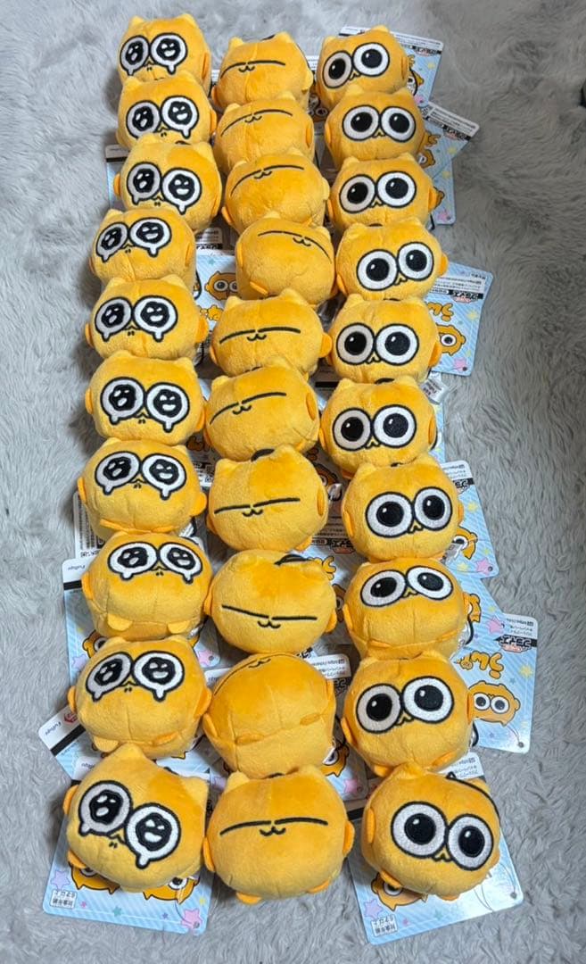 うんたねこ マスコット 全3種　2セット