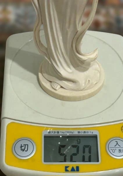 東洋彫刻 小針樹生 妖精 高さ約25cm 共箱