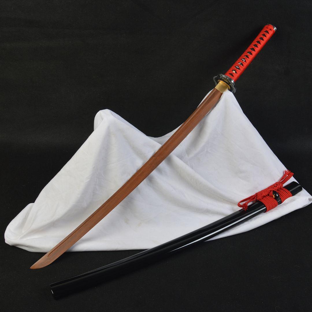 日本刀　模造刀　K03　木製刀　硬木製　居合練習　コスプレ用　刀剣拵