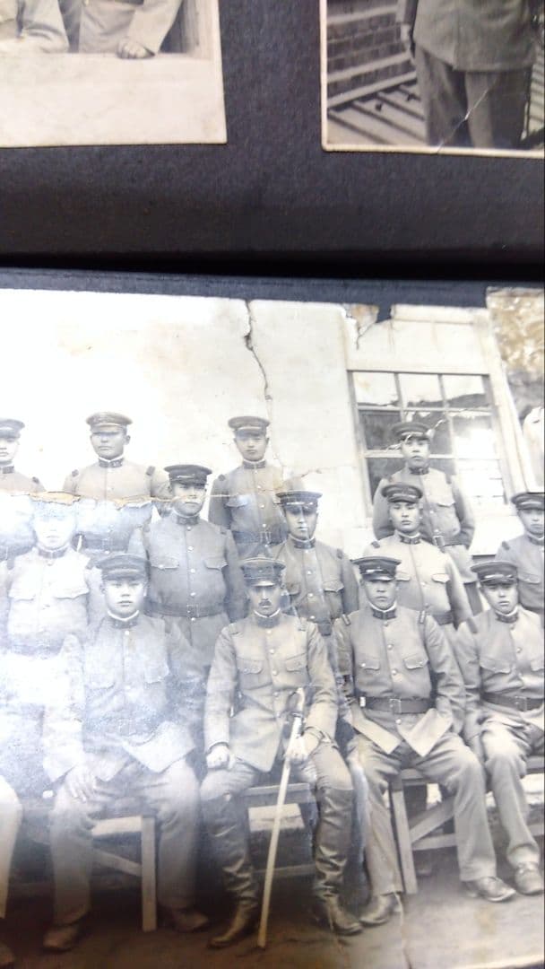 昭和レトロ戦時中 アルバム写真