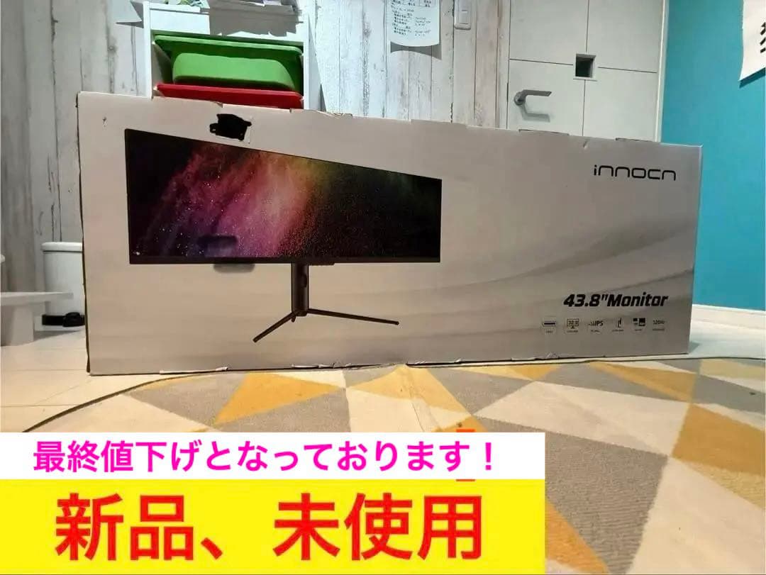 【最終値下げ】innocn 43.8インチ ウルトラワイドモニター