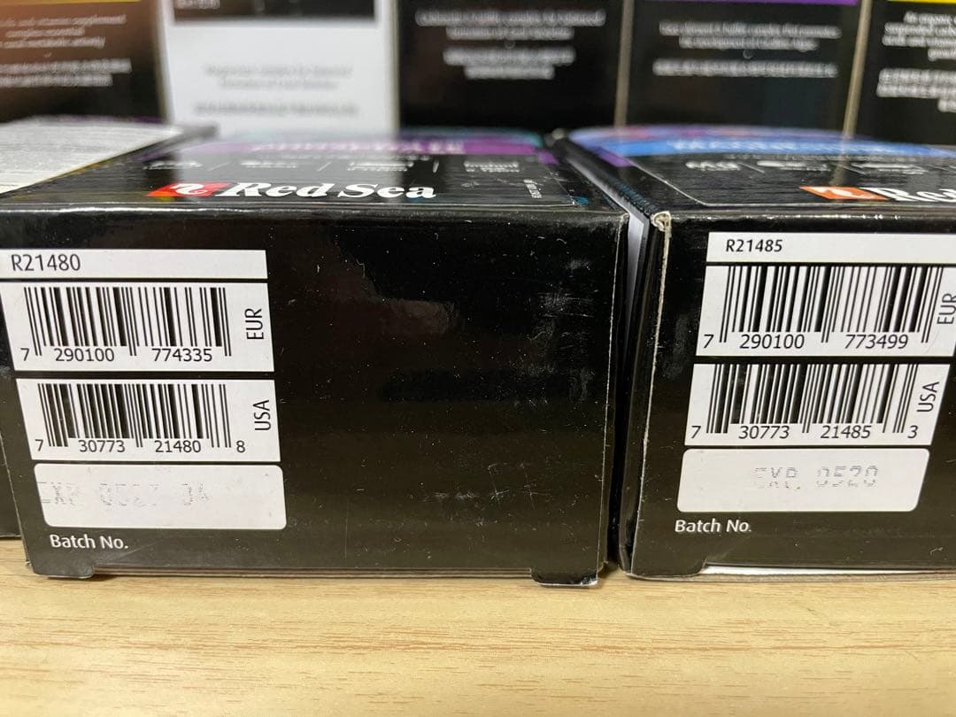 Red Sea レッドシー テストキット・添加剤 まとめ売り（※期限切れ品）