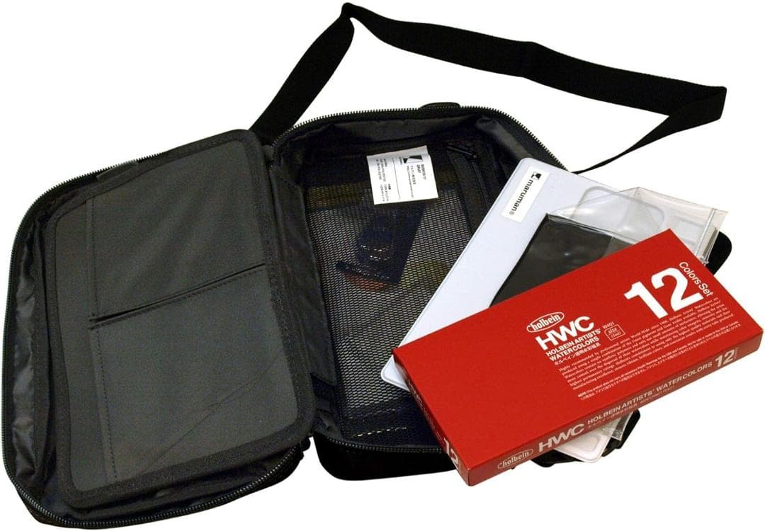 【新品】マルマン 画材セット ヴィフアール 水彩画 スターターキット ブラック