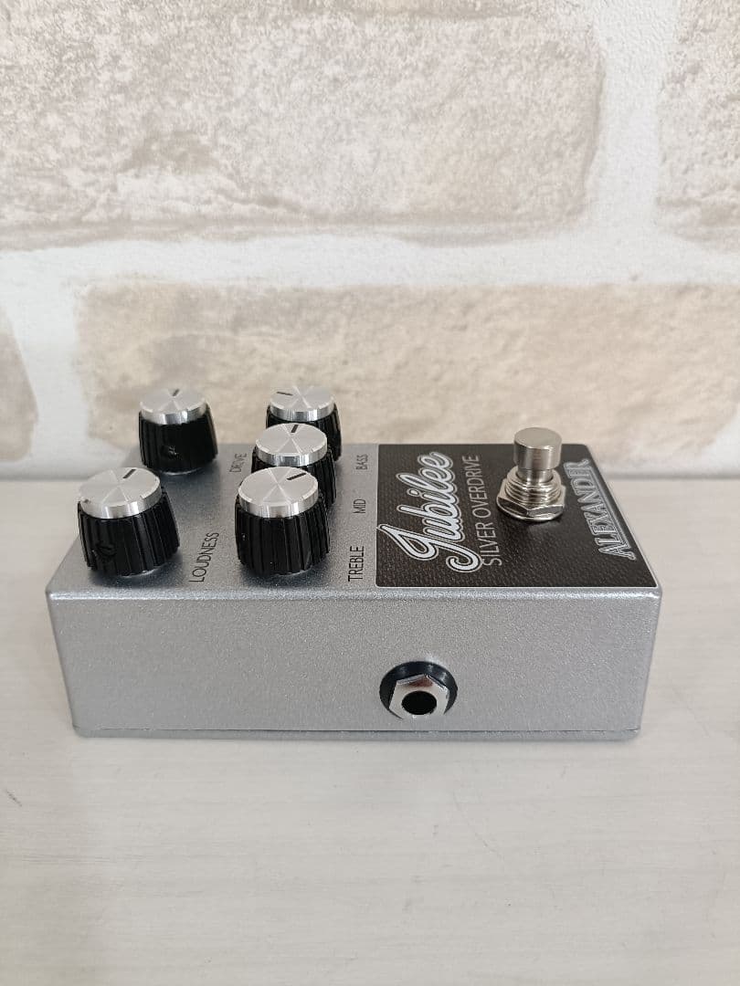 ギター AlexanderPedals Jubilee Silver Overdrive