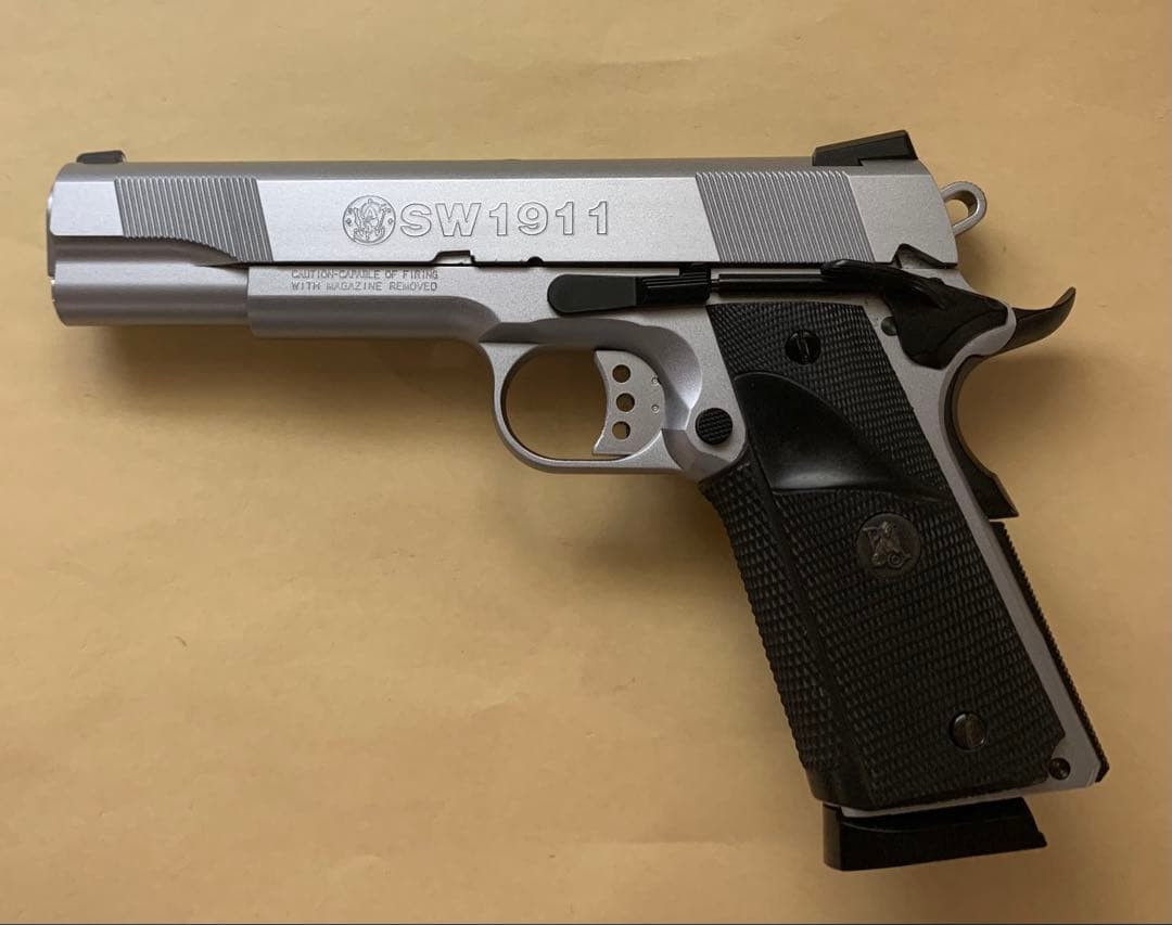 【絶版！レア】WA SCW ウエスタンアームズS&W 「SW1911」シルバー