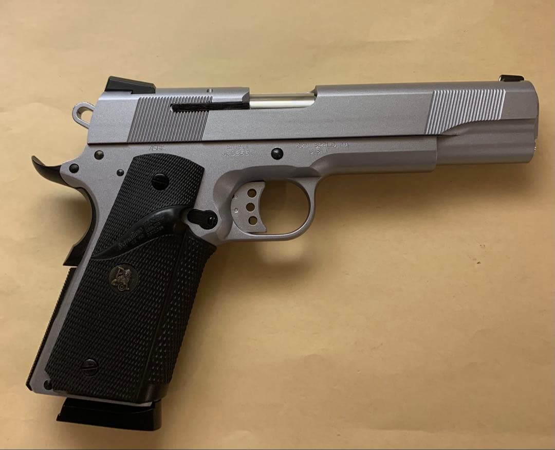 【絶版！レア】WA SCW ウエスタンアームズS&W 「SW1911」シルバー