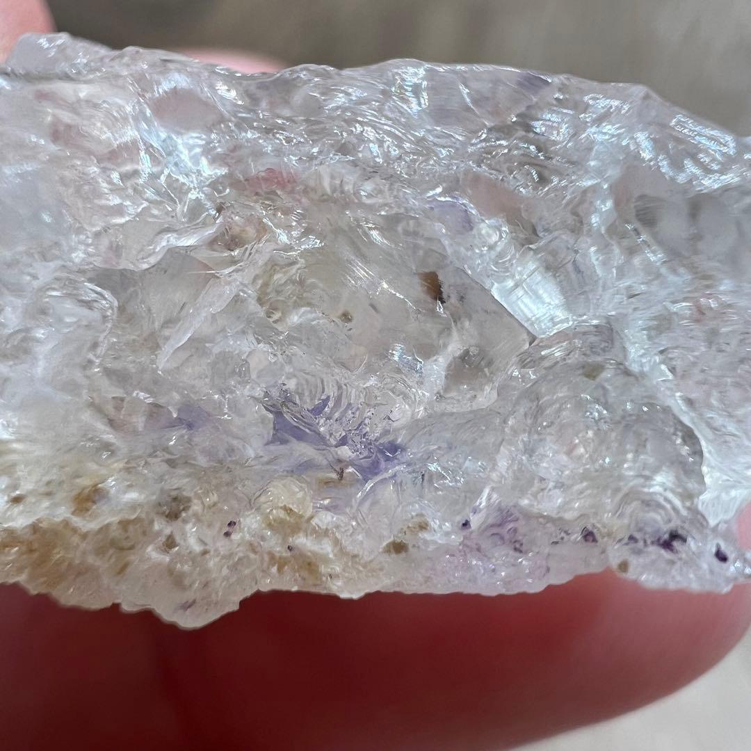 フローライトインハイアライトオパール FH2 共生 鉱物 標本 原石