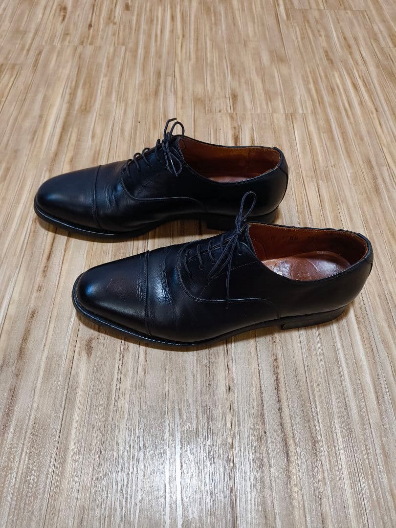 【シューツリー付き】スコッチグレイン　ストレートチップ