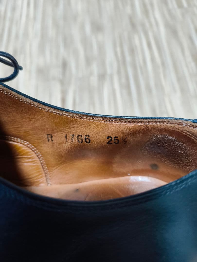 【シューツリー付き】スコッチグレイン　ストレートチップ