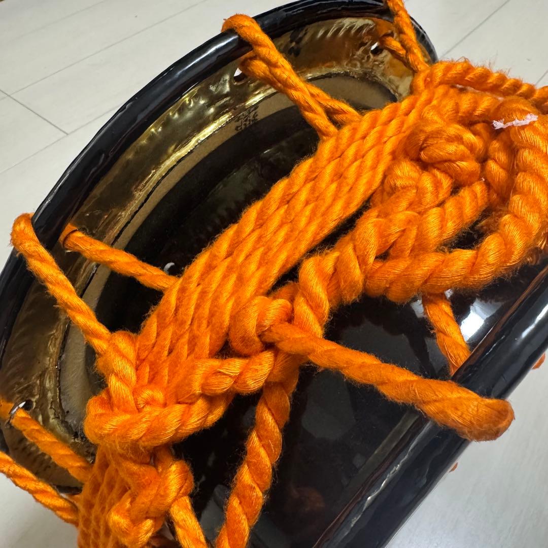 締太鼓 和太鼓 和楽器 バチ付き 伝統芸能