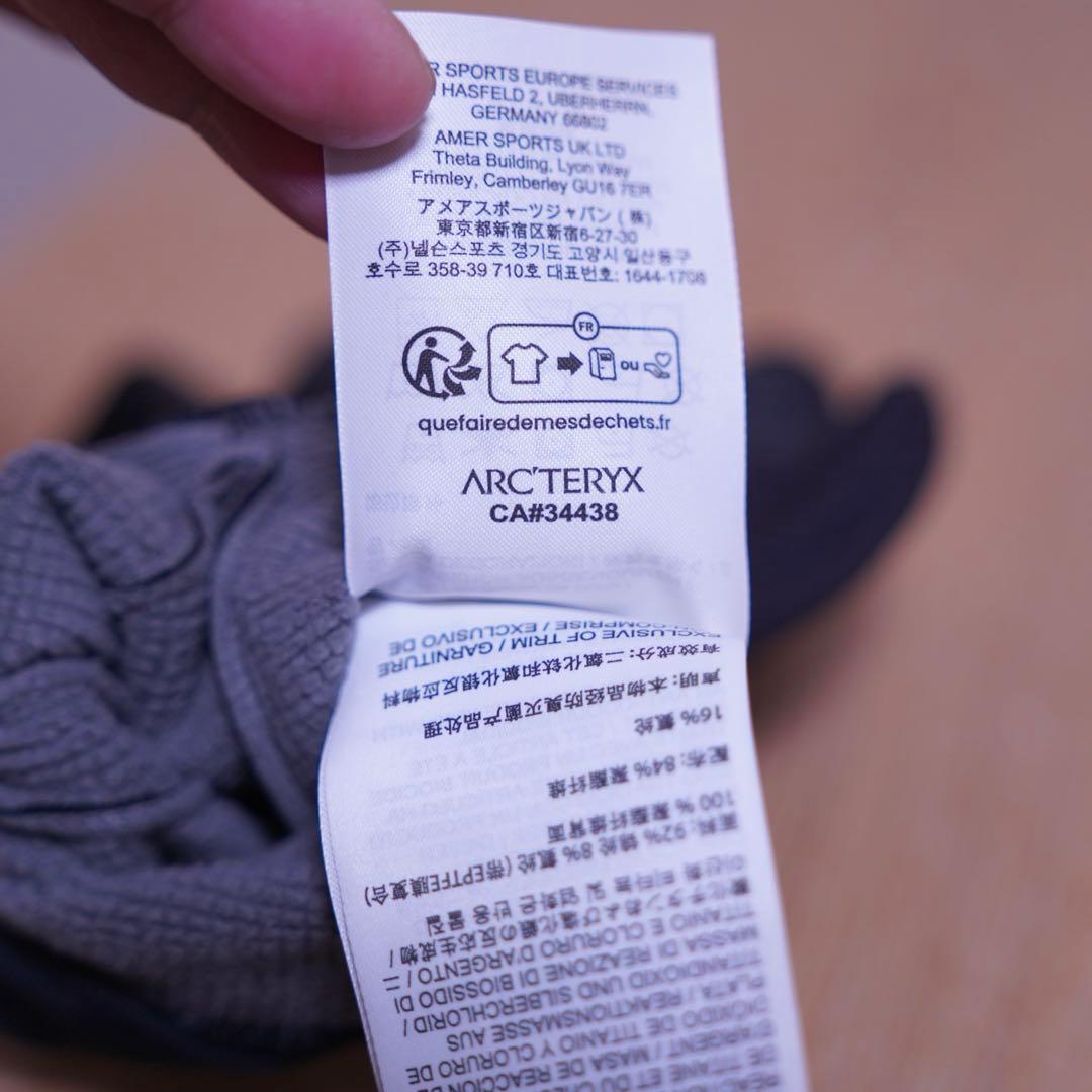 アークテリクス ベンタ グローブ　Mサイズ