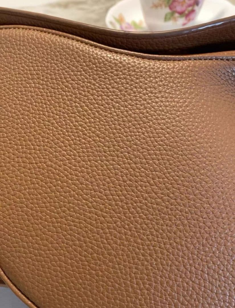 Polene ポレーヌ tonca トンカ キャメル ブラウン ショルダーバッグ