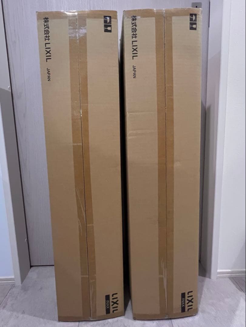 リクシル　コーナーミドルキャビネット　2セット