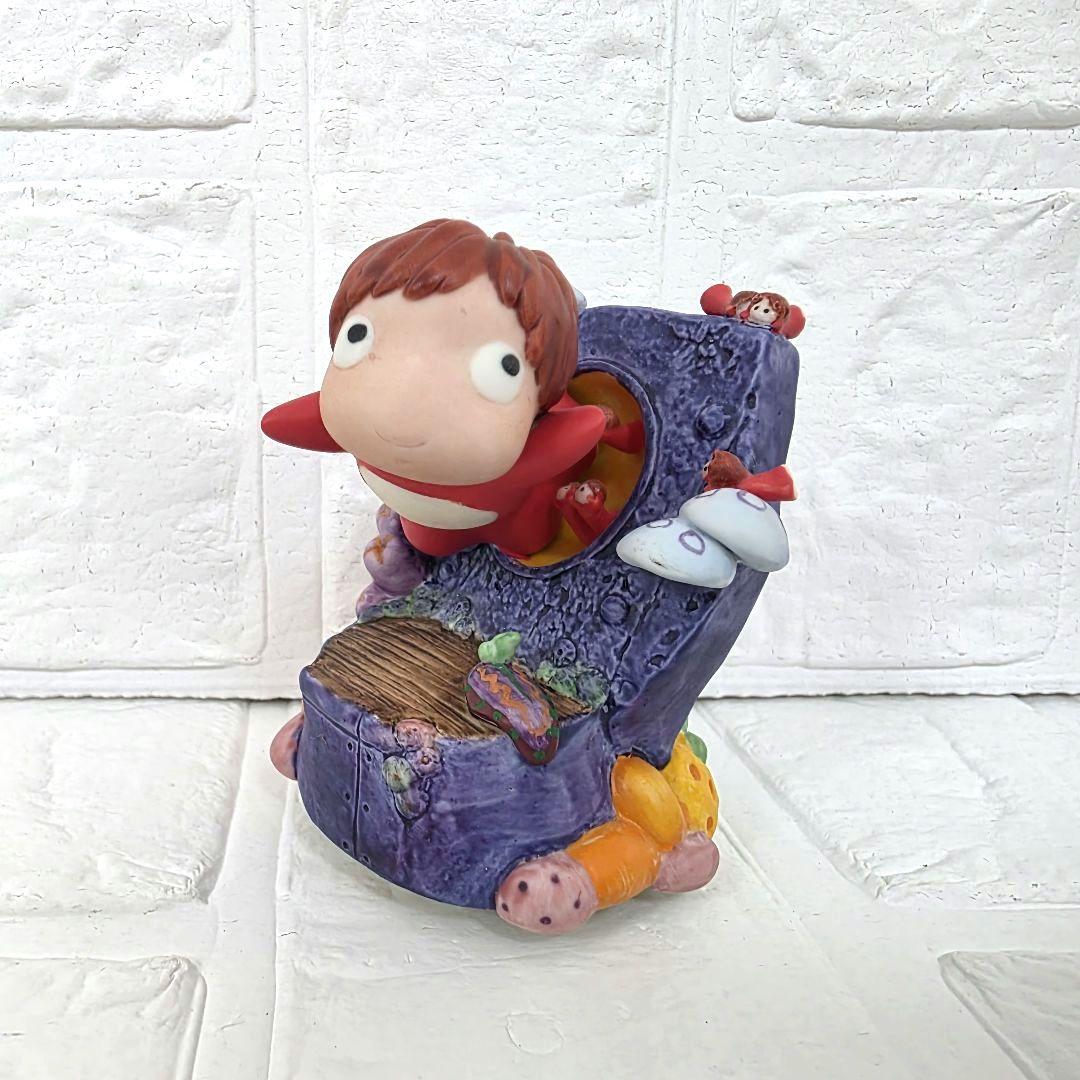 【崖の上のポニョ】ポニョ　回転式オルゴール　2点セット　箱あり　未使用　希少