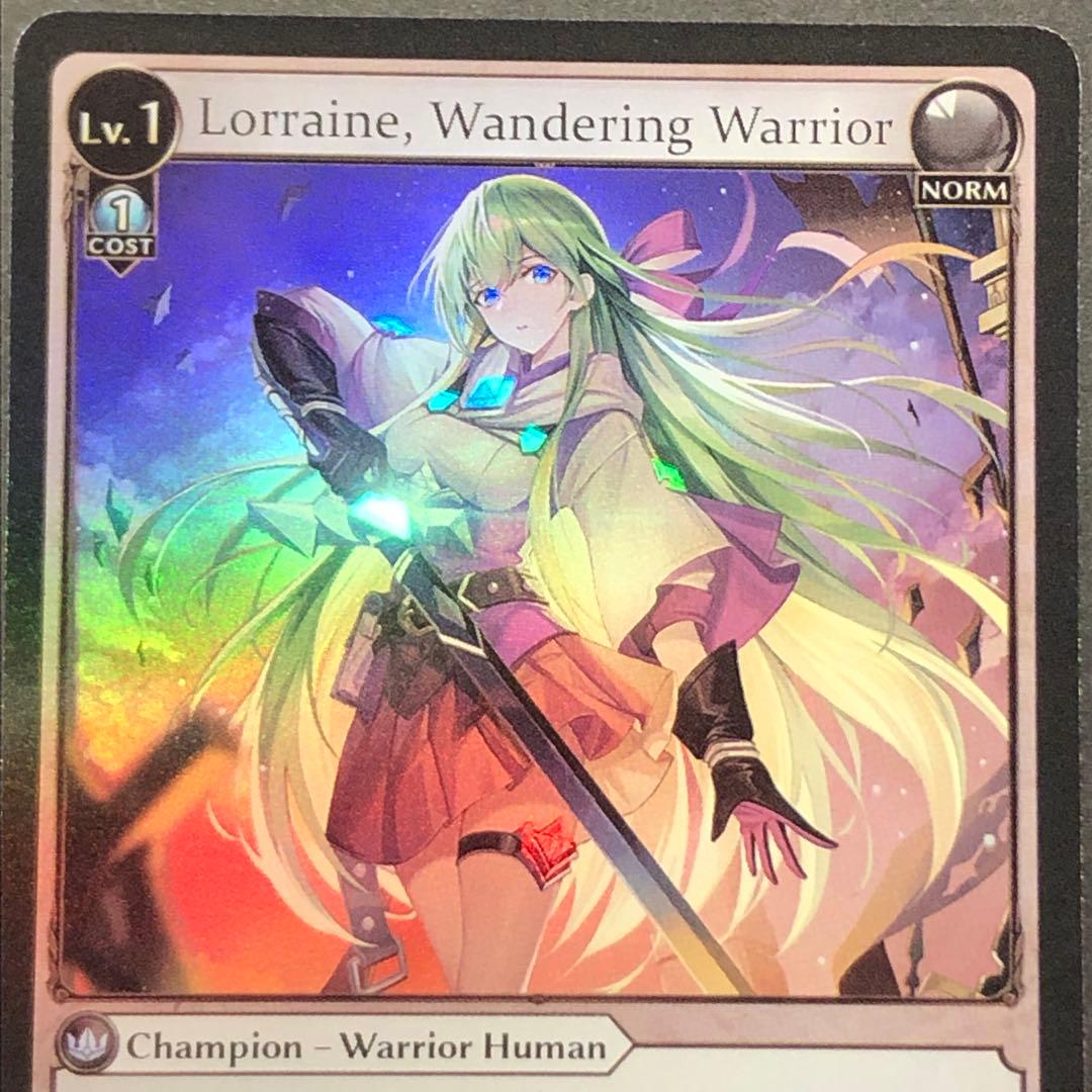 Lorraine, Wandering Warrior プロモFOIL