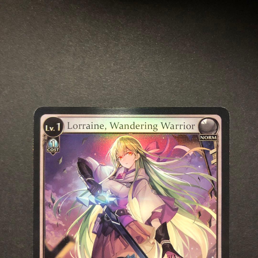 Lorraine, Wandering Warrior プロモFOIL