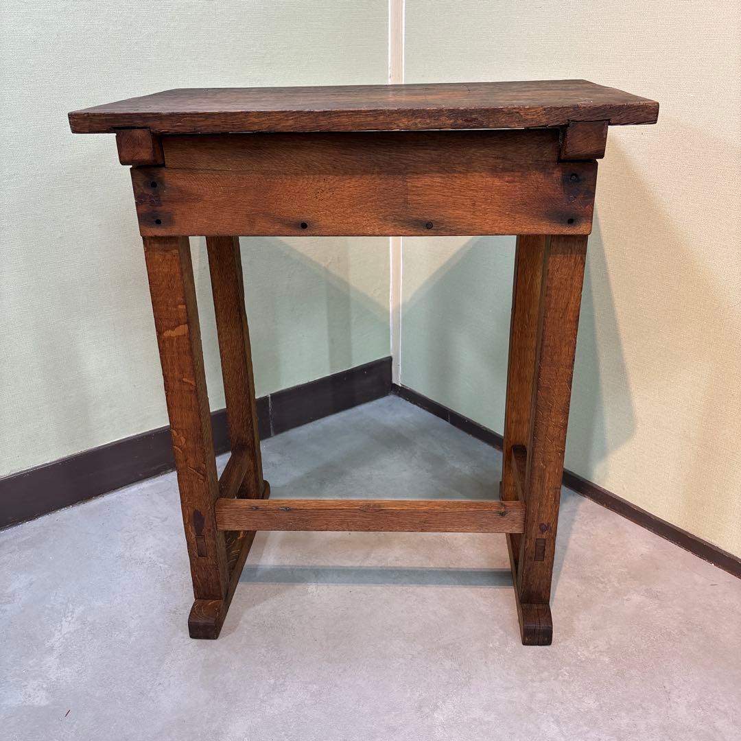 ヴィンテージデスク　昭和レトロ　小学校机 　アンティーク　机