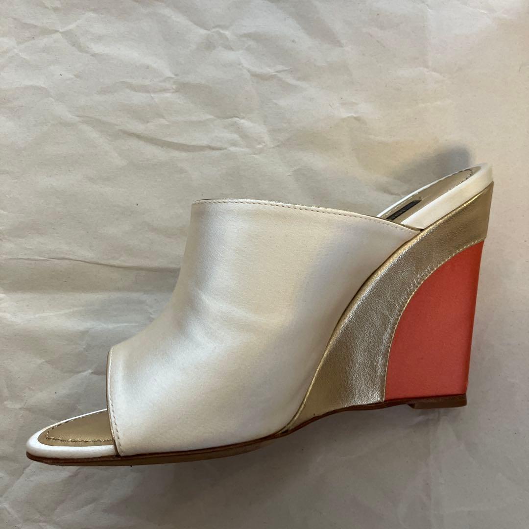 LOUIS VUITTON パールホワイト シルクミュール