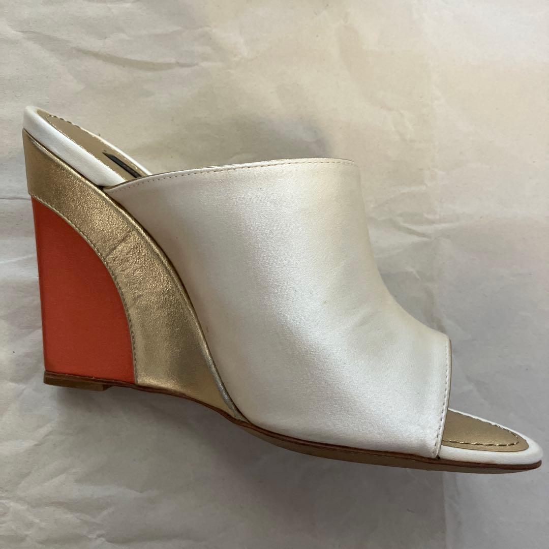 LOUIS VUITTON パールホワイト シルクミュール