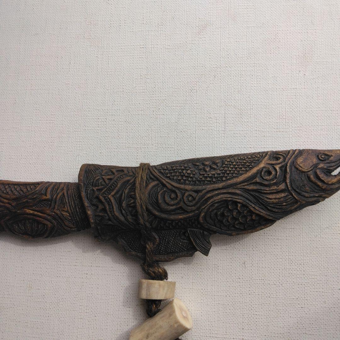 アイヌマキリ　工芸品　北海道