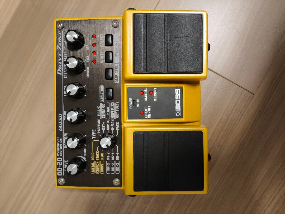 ギター BOSS OD-20 ROCKMAN