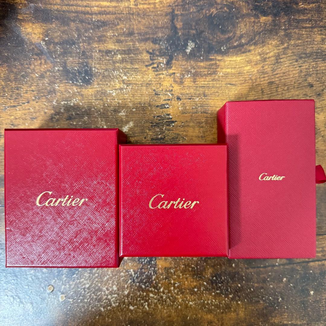 カルティエ　Cartier 指輪　ボックス　空箱　ケア用品