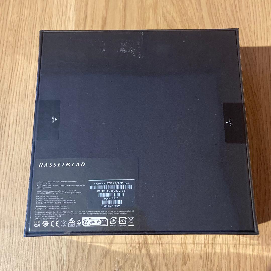 【新品未使用】HASSELBLAD XCD 4/28P 広角レンズ