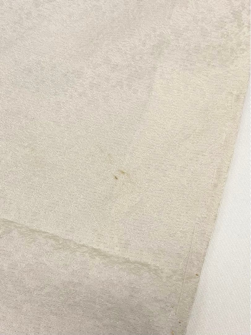 振袖 仮絵羽 京友禅 銀通し 絞り加工 金彩 辻が花 正絹 未仕立て品 八掛付き