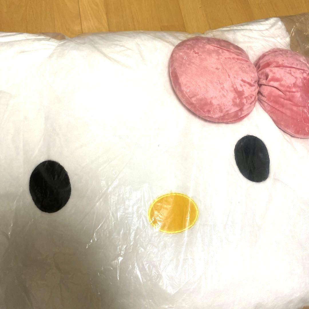 激レア！当時物　新品未開封　2004年　ハローキティ　超特大　BIGクッション
