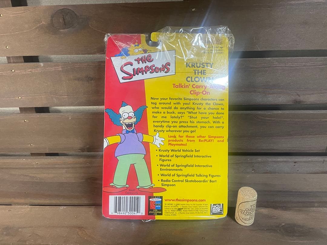 レア　Krusty the Clown トーキングフィギュア88→84