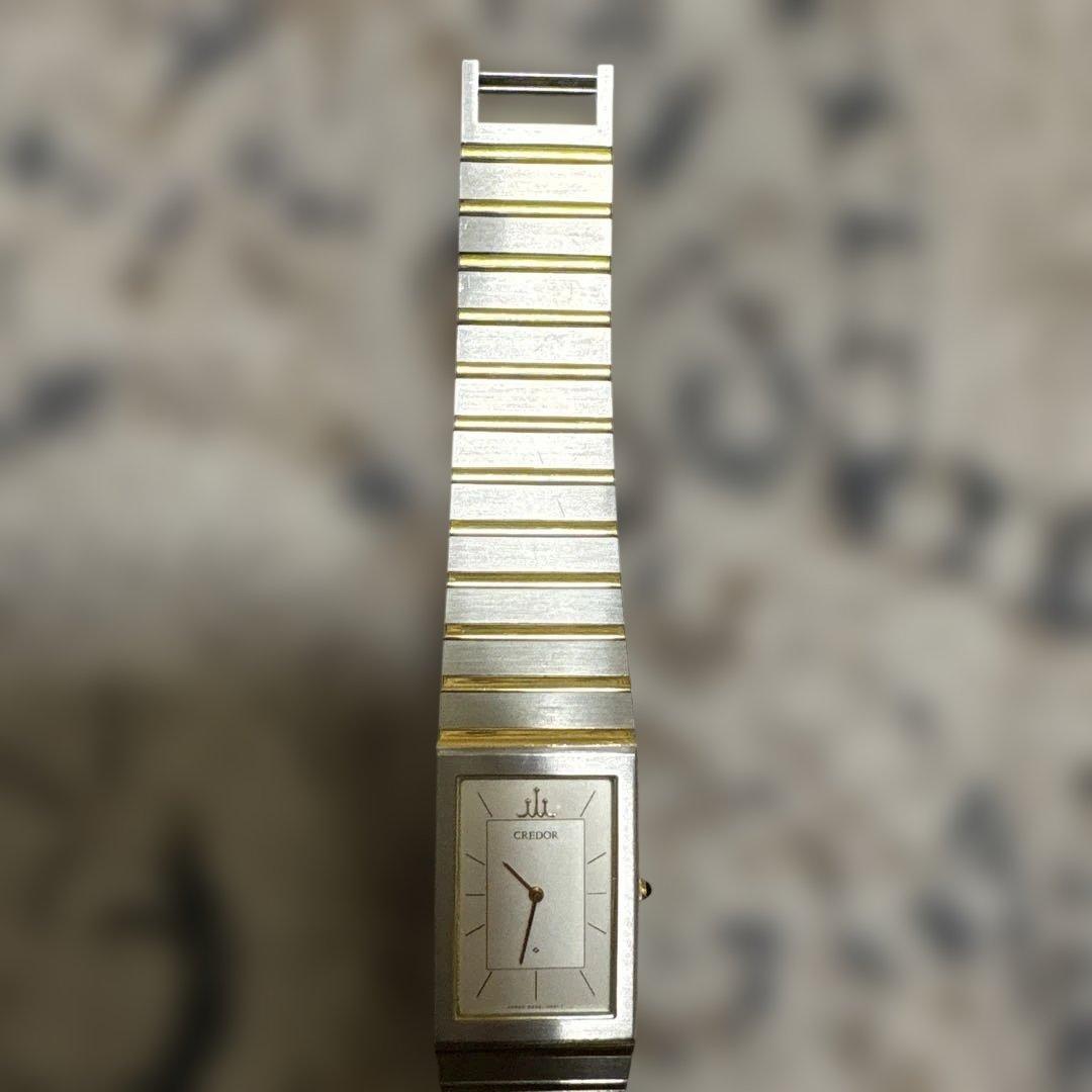 メンズ　セイコークレドール　CREADOR クォーツ 腕時計 シルバー