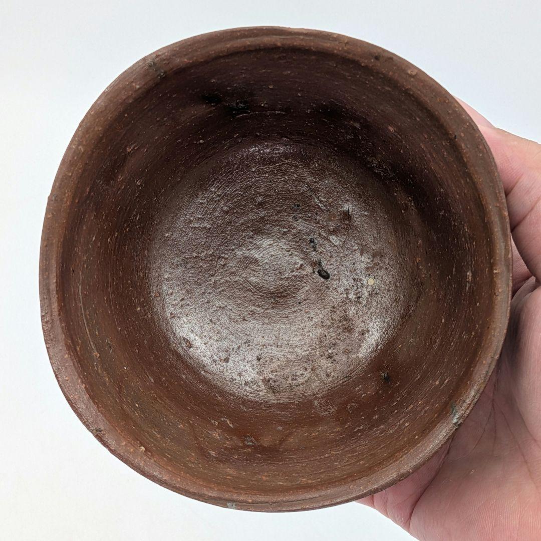 人間国宝 藤原雄 備前焼 緋襷茶盌 合箱 抹茶碗 抹茶茶碗 茶道具 茶器 食器