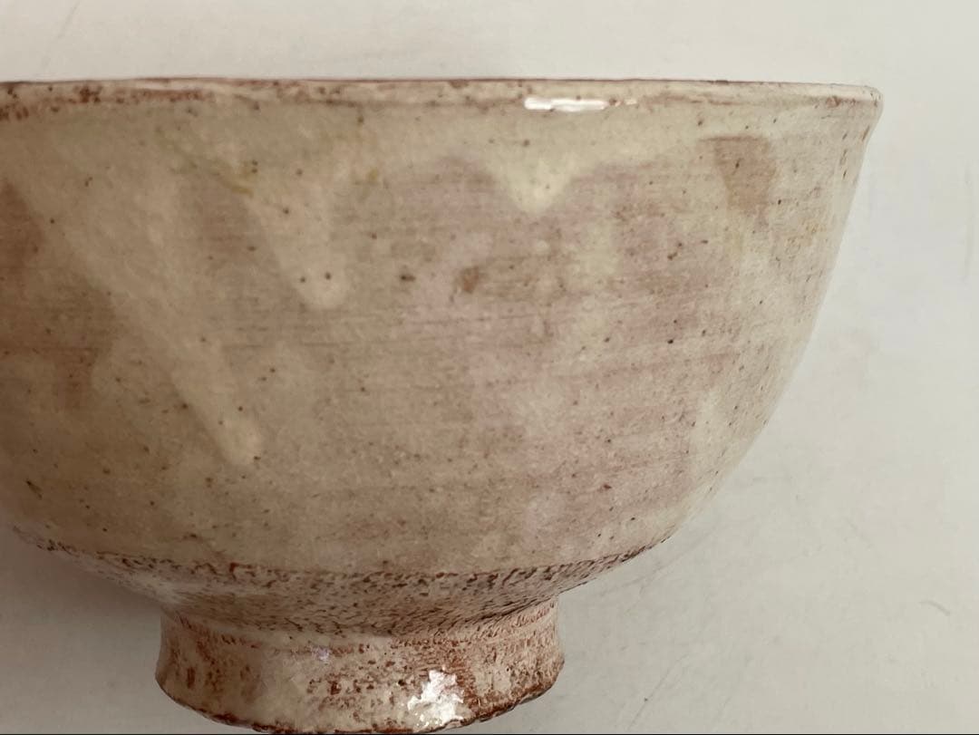 陶芸家　作家物　十二代　田原陶兵衛　萩焼茶碗　茶盌　抹茶碗　共箱