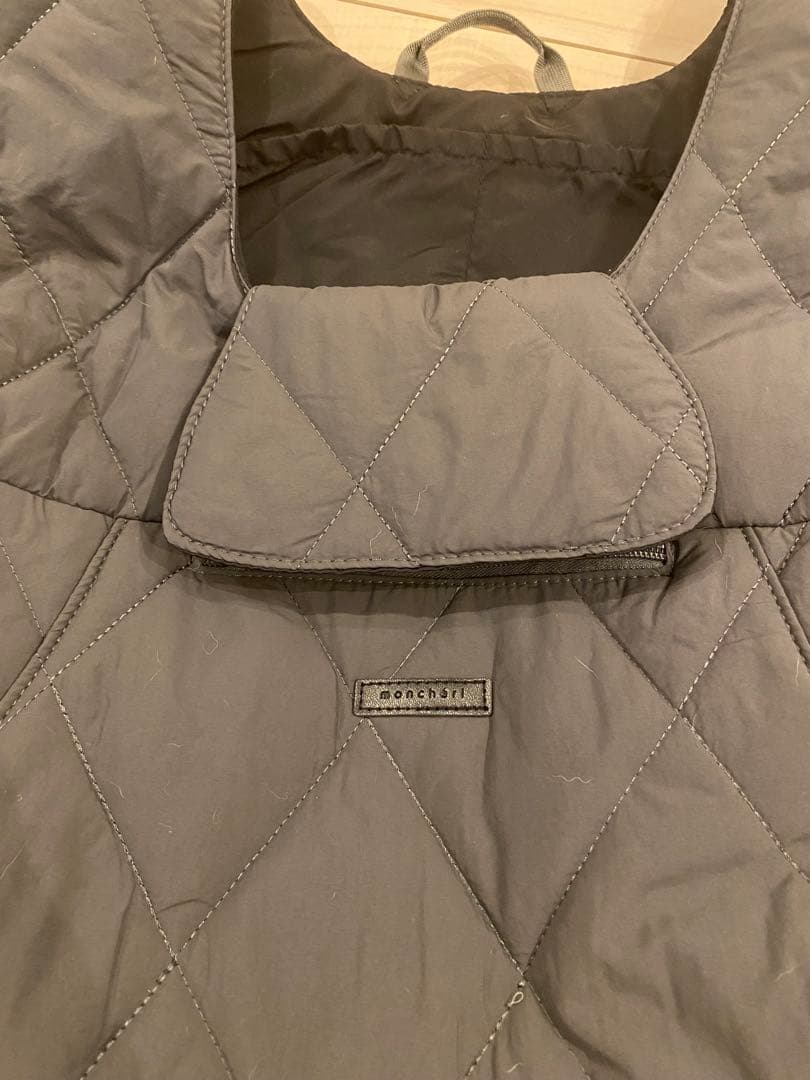 monchéri キルティングメッシュ付きフロントリュック