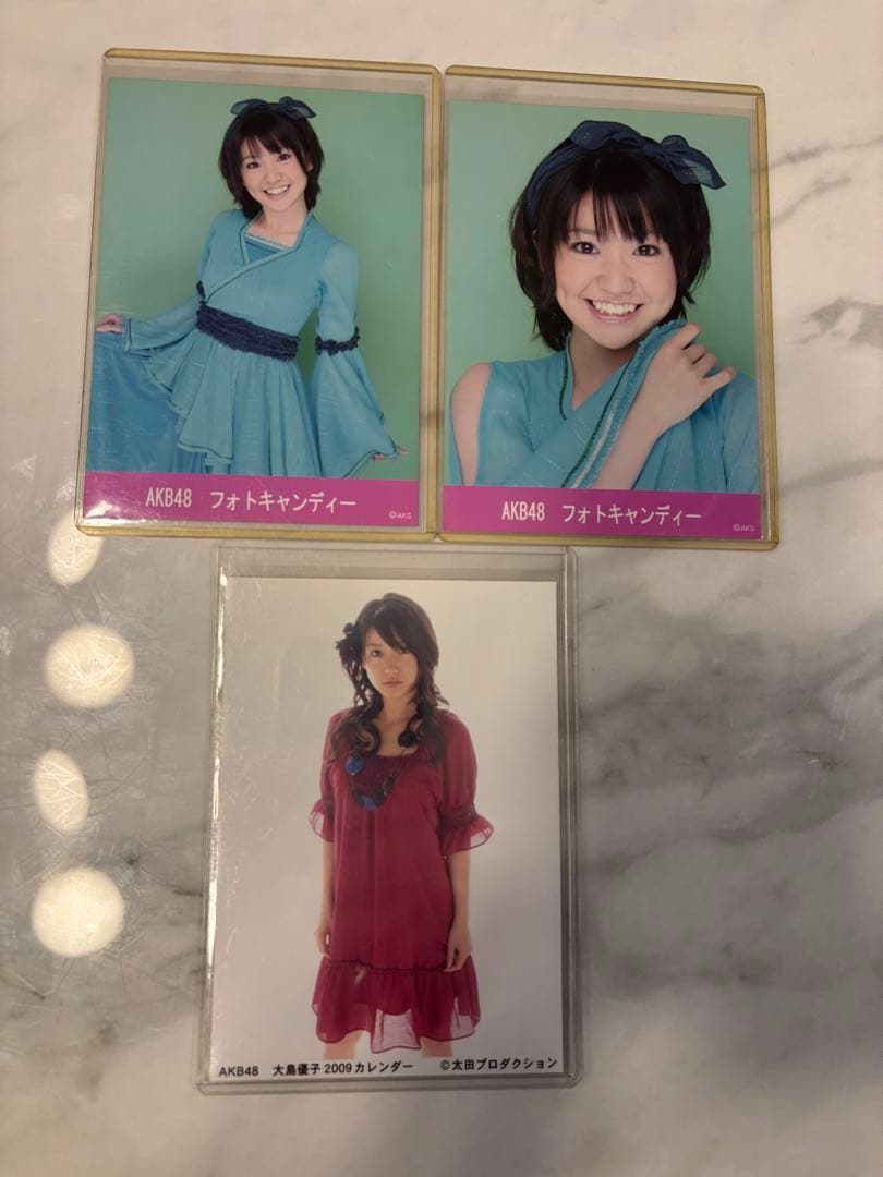 【本物保証】AKB48 大島優子フォトキャンディー 2009カレンダー