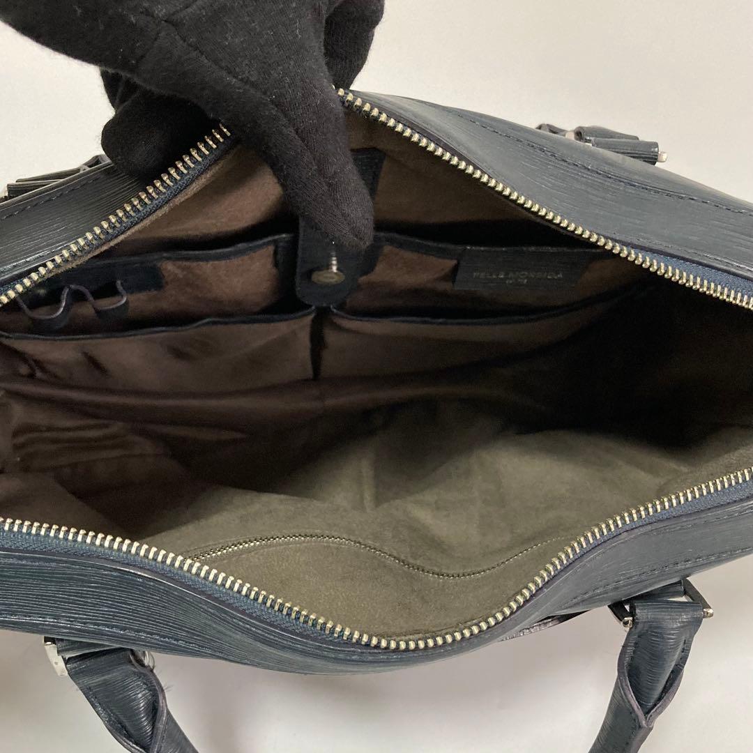ペッレモルビダ ビジネスバッグ 2way キャピターノ CA201 B4可 紺