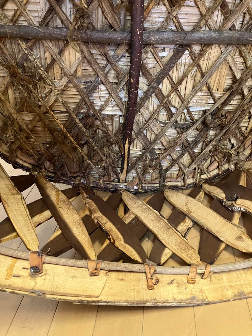 メキシコ　民芸　エキパルチェア　革