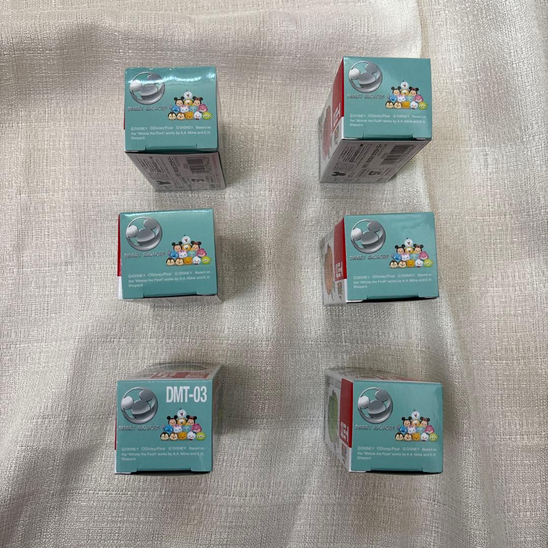 ディズニーモータース ツムツムトミカ6台セット DMT-03・その他番号なし